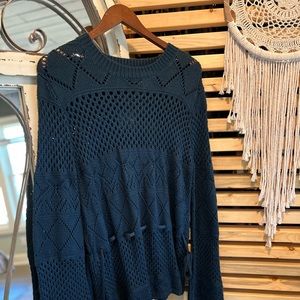 Bell sleeve sweater